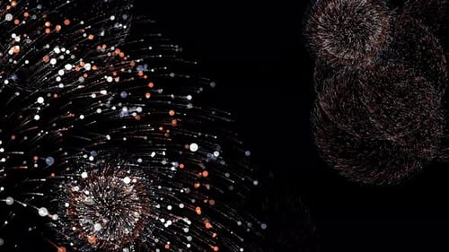 Dynamic Particle Burst Overlay for Festive Celebrations