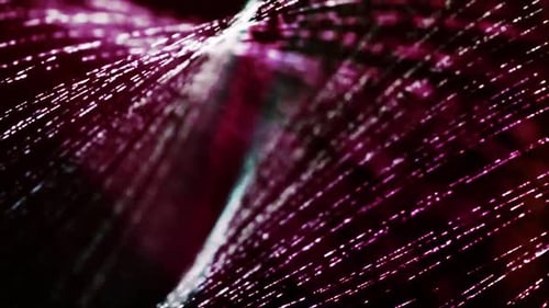 Dynamic Abstract Light Stream Particles Background