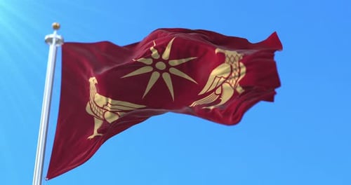 Drapeau de la dynastie Artaxiade, Royaume d'Arménie