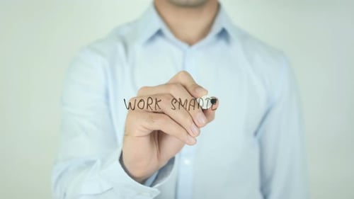 Trabaje de forma más inteligente escribiendo en una pantalla transparente