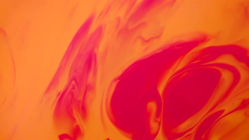 Flüssiger Hintergrund orange und rote Farbe