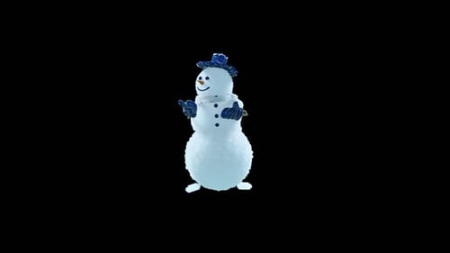 Schneemann: Tanzen HD