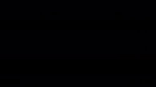 Moving Blue Fabric: Abstract Motion on Black