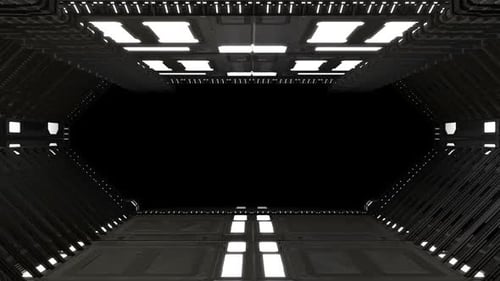 Flying Tunnel Corridor 03 HD