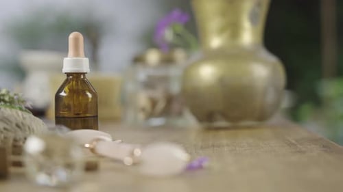 Studio Shot of Spa and Meditation Items