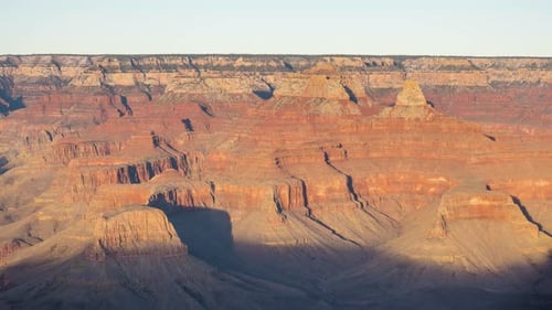 Grand Canyon au coucher du soleil. South Rim. Arizona, États-Unis