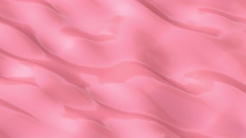Seamless Looping Abstract Pink Liquid Surface Background