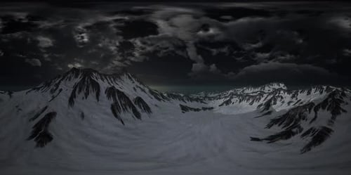 VR 360 Norway Mountains Severe Landscape