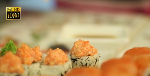 Sushi In The Cafe