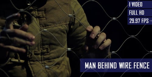 Man Trying To Escape From The Darkness