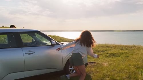 Finding Beautiful Place At Lake