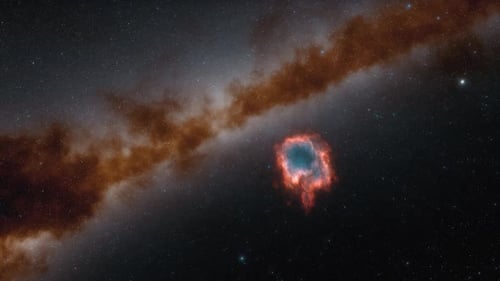 Animated Cosmic Nebula and Starfield Flythrough