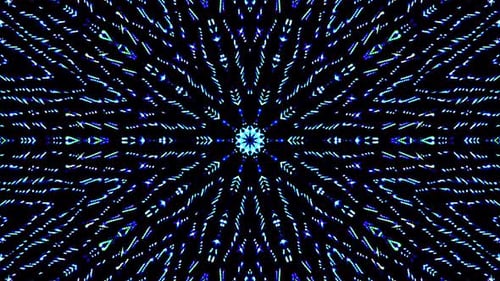 Abstrakter blauer Hintergrund 3D-Flüssigkeitslinien in einer Mehrfarbe