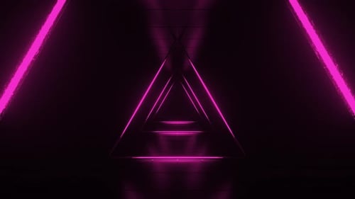 Abstrakter rosa futuristischer Hintergrund