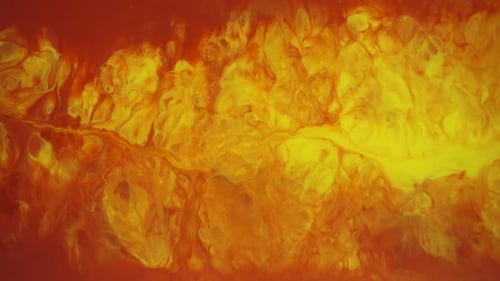 Tinta amarela laranja