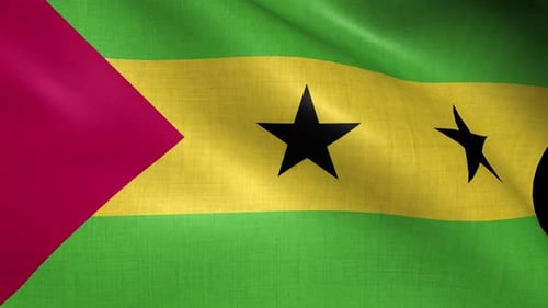 Drapeau de Sao Tomé