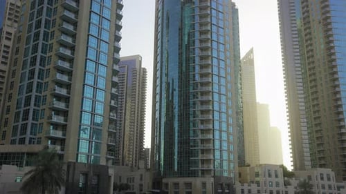 Dubai Skyline with Modern Architecture