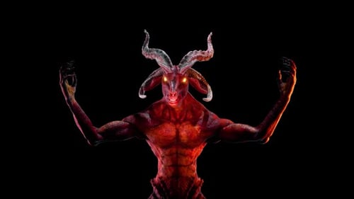 Goat Demon Baphomet VJ Loop