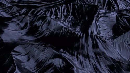 Dark Liquid Waves Abstract Motion Background