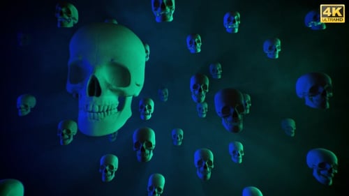 Skulls Background