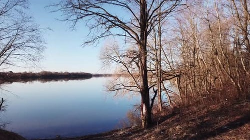 Weiße See-Frühlingslandschaft 04
