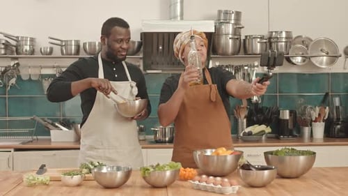 Des chefs qui bloguent dans la cuisine