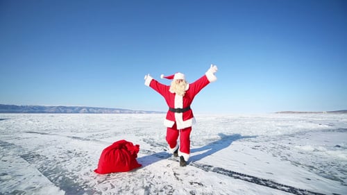 Dancing Santa Claus