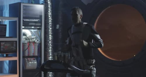 Astronaut Training in Mars Base