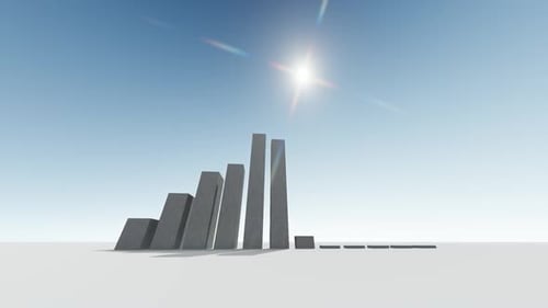 Moving Diagram With Sky And Shadow Background 2