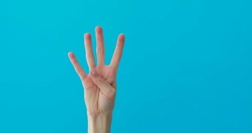 Hand Counts Down From Five to One