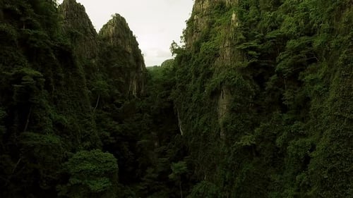 Montagne aérienne de calcaire 09