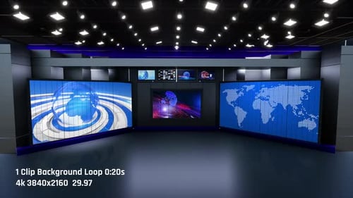 Virtual Studio Set G1066 A
