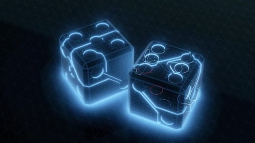 Cubos de dados digitales Hd