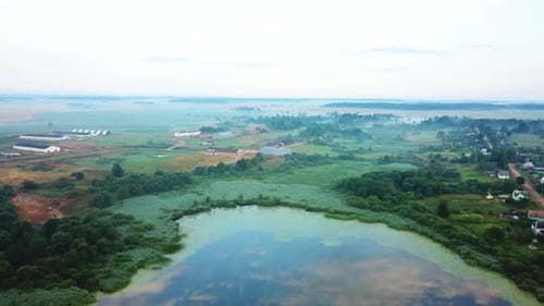 Beautiful Landscape Of Lake Murozhnitskoe 04