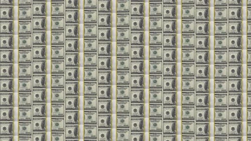 Flowing 100 Dollar Bills Business Finance Background