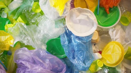 Tons Of Plastic Garbage