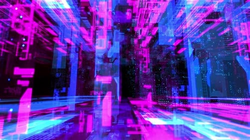 In Machine Network Tunnel 04 4K