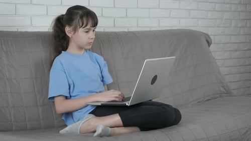 Heimunterricht aus dem Internet.