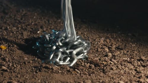 Iron Chain Falls Down