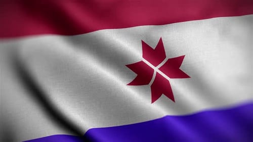Realistic Waving Flag of Mordovia