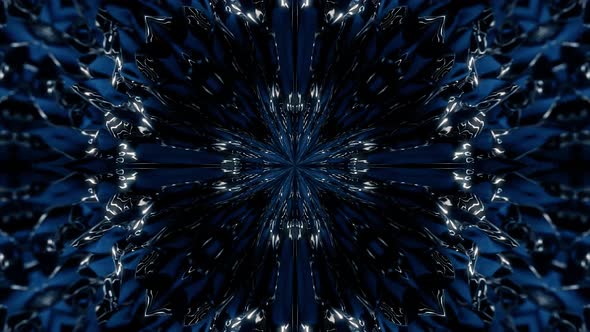 Abstract beautiful dark blue rays coming from the center and spreading ...