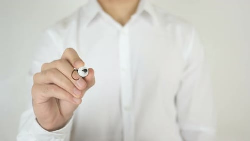 Contact Us Message Written on Clear Surface