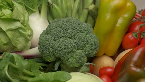 Variety of Fresh Vegetables, Colorful Produce