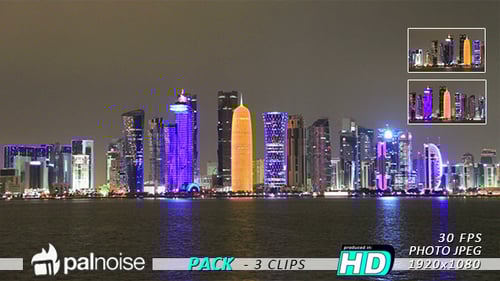 Doha CityScape (3-Pack)