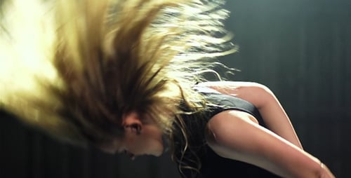 Blonde Dancing