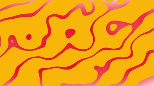 Oranges And Red Colorful Liquid Smooth Diagonal Background Motion Video