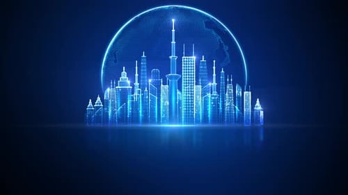 Smart City Of Metaverse 01399