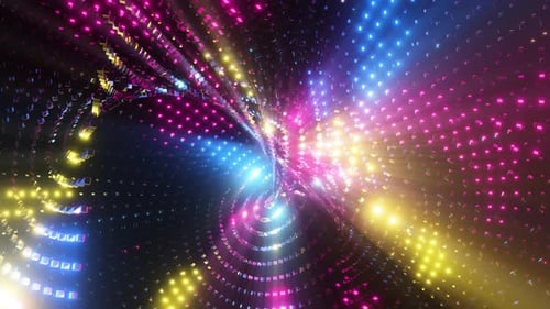 Abstract sparkling animated background