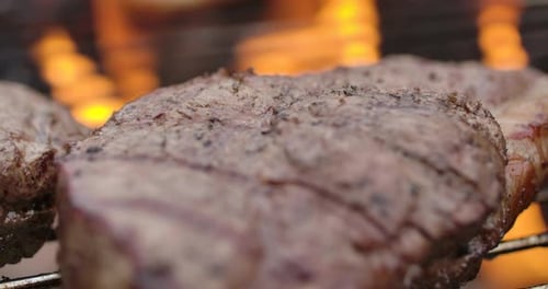 Steak auf dem Grill