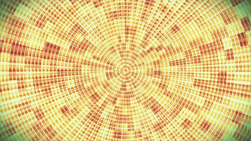 Broadcast Hi-Tech Glittering Abstract Patterns Tunnel 045